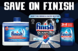 Finish Dishwashing Coupons | Save up to $6