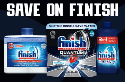 Finish Dishwashing Coupons | Save up to $6