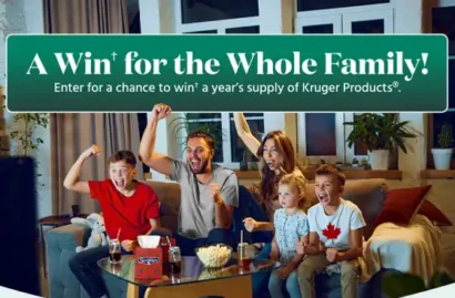 Kruger Contest Canada | Family Day Contest + Win A Year’s Supply of Free Products