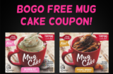 BOGO FREE Betty Crocker Mug Cake Coupon
