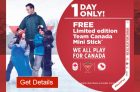 Free Team Canada Mini Stick