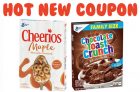 Maple Cheerios & Chocolate Toast Crunch Coupon