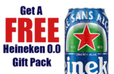 Free Heineken 0.0 Gift Pack