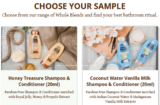 Give & Get Garnier Whole Blends Sampling Offer