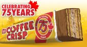 Coffee Crisp 75th Anniversary Contest