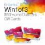 Win 1 of 3 $50 Home Outfitters Cards