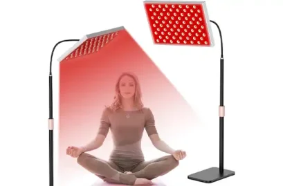 Red Light Therapy for Body: Infrared Light Therapy Panel Lamp with Stand