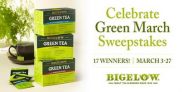 Bigelow Tea Green March Sweepstakes
