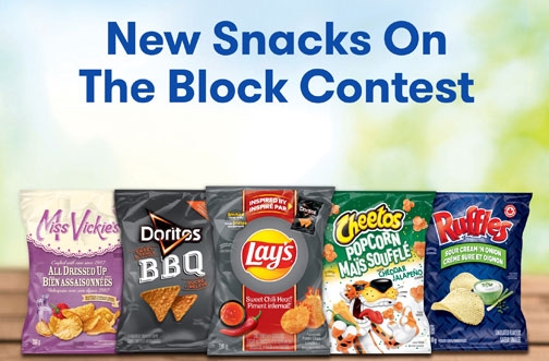 Tasty Rewards Contest | New Snacks on the Block Contest