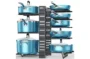 Pots and Pans Organizer for Cabinet, ORDORA 8 Tier Pot Rack with 3 DIY Methods, Adjustable Pan Organizer Rack for Cabinet, Pot Organizer for Kitchen Organization & Storage, Pot Lid Organizer