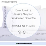 Home Outfitters Jessica Simpson Home Geo Sheet Set Contest