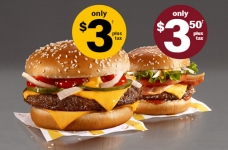 McDonald’s $3 Quarter Pounder with Cheese & $3.50 Quarter Pounder BLT