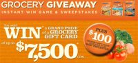 Uncle Ben’s Grocery Giveaway
