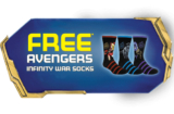 Free* Avengers Infinity War Socks
