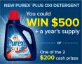Purex Plus Oxi Contest