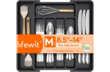 Lifewit Cutlery Organizer, Expandable Utensil Drawer Organizer, Medium