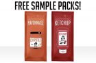 Free Sir Kensington’s Chipotle Mayo & Classic Ketchup Samples