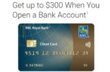 Get up to $300 When You Open an RBC Bank Account