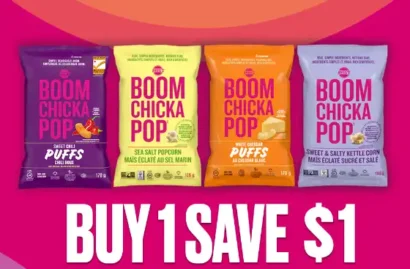 Angie’s BOOMCHICKAPOP Coupon | $1 off Coupon
