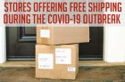 Companies Offering Free Shipping In Light of COVID-19