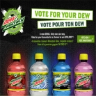 Vote For Your Dew Contest