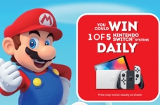 Nintendo Contest | Win 1 of 5 Nintendo Switch Systems Daily