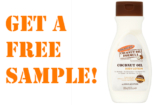 Walmart Live Better – Palmers Coconut Oil Sample