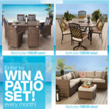 Home Outfitters – Win A Patio Set