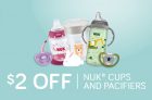 NUK Pacifiers & Cups Coupon