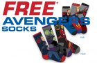 Free Marvel Avengers Socks