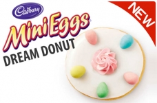 Tim Hortons Cadbury Mini Egg Donut is Here Until Easter