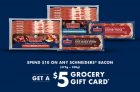 Schneiders Promotion | Buy Bacon, Get a Grocery Gift Card