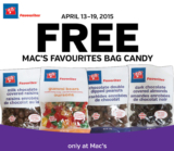 Free Mac’s Favourite Bag Candy