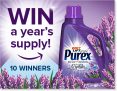 Purex Out with the Snow, In with the Lavender Blossoms Contest