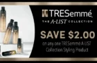 TRESemme Coupon | Save on A-List Collection Products