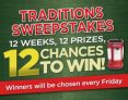 Coleman Even Heat Traditions Sweepstakes