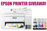 Epson Supertank Wireless Printer Giveaway