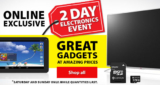 Walmart 2-Day Electronics Event