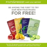 Free Fruits & Passion Face Mask *OVER*
