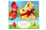 Lindt Gold Bunny and Lindor Milk Chocolate Easter Eggs, 172G