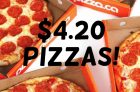 Pizza Pizza is Selling Entire Pizzas for $4.20 on Saturday