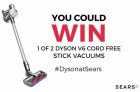 Sears Dyson Vacuum Giveaway