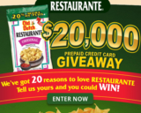 20 Reasons to Love Restaurante Contest