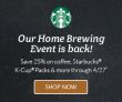 Starbucks At Home Coffee Event
