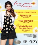 Suzy Shier – For Mom with Love Contest