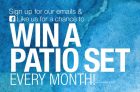 Home Outfitters Patio Set a Month Contest