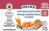 Recall: Heinz Sweet Potato & Beef Medley Infant Food