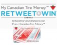 Canadian Tire ‘Money’ Retweet & Win Conest