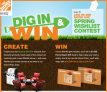 Home Depot – Spring Wish List Contest