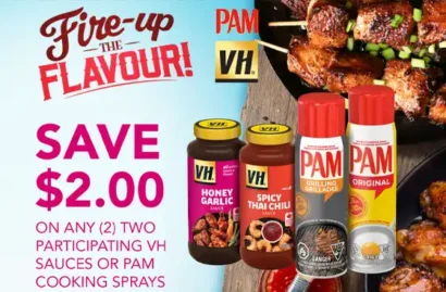 VH Sauce & PAM Coupon